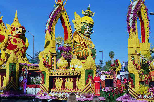 مهرجان الزهور بلوس انجلوس Thailand