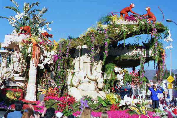 مهرجان الزهور بلوس انجلوس Tropical
