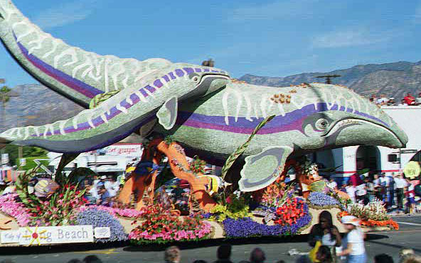 مهرجان الزهور بلوس انجلوس Whales
